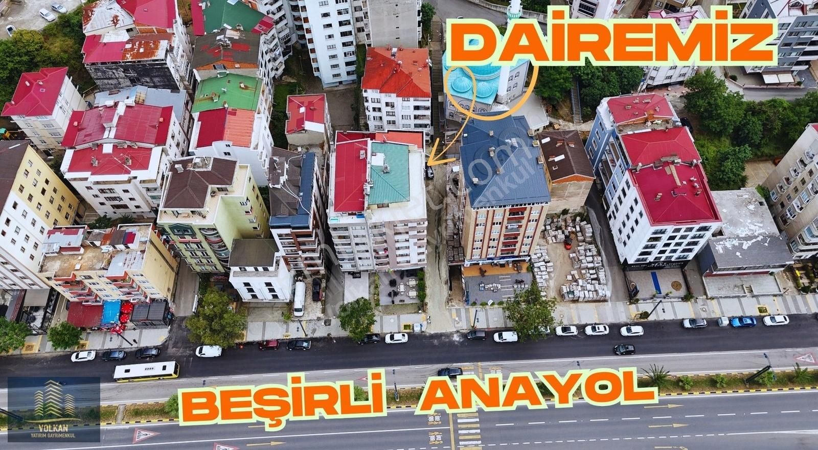 Vyg'den Toklu Mahallesinde Anayol Üzeri 2+1 Kiralık Daire