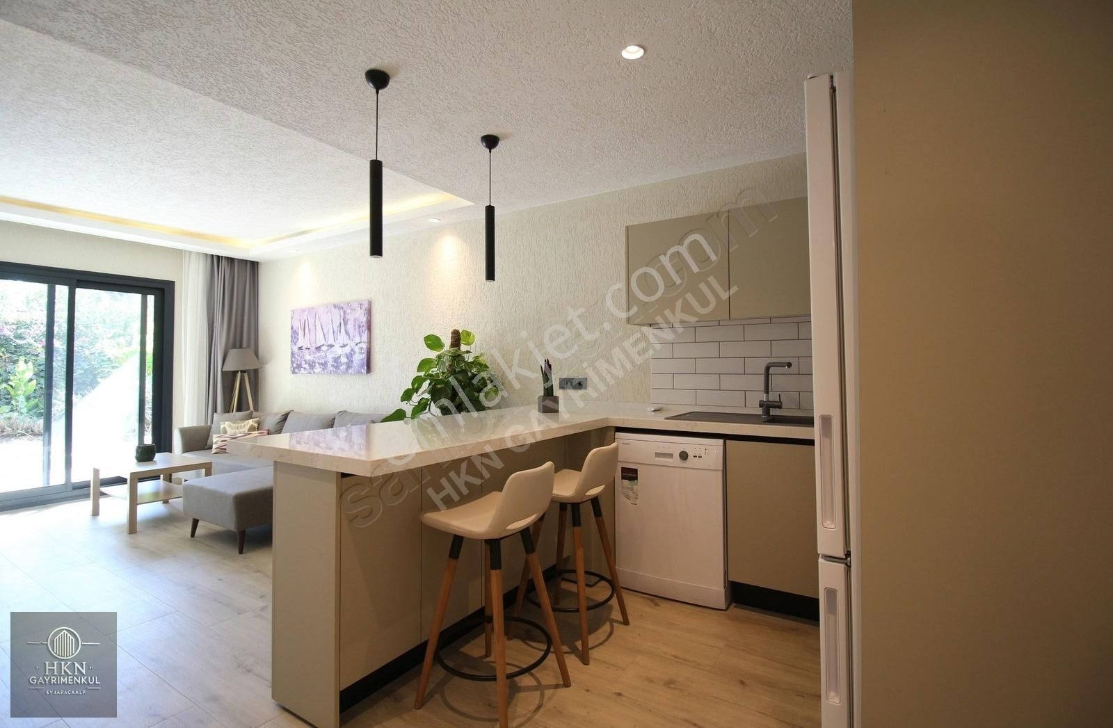 Bodrum Yahşide Denize 50 M. Havuzlu Sitede Bahçe Katı Daire - Görsel 14