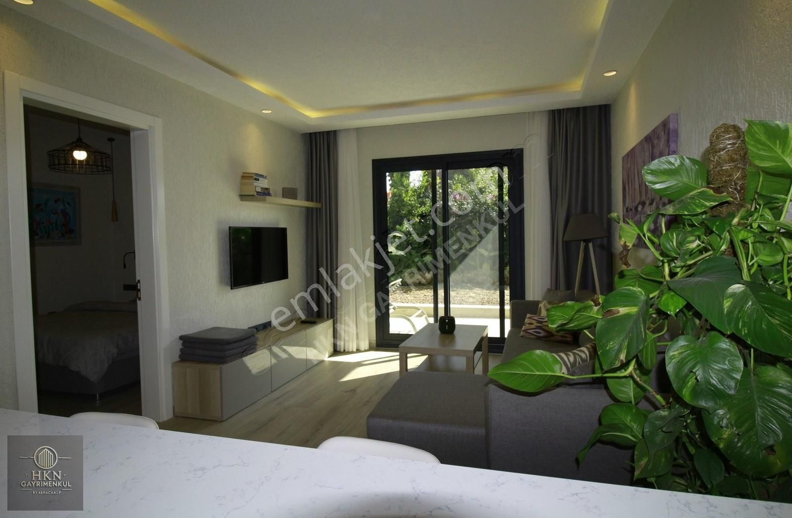 Bodrum Yahşide Denize 50 M. Havuzlu Sitede Bahçe Katı Daire - Görsel 6