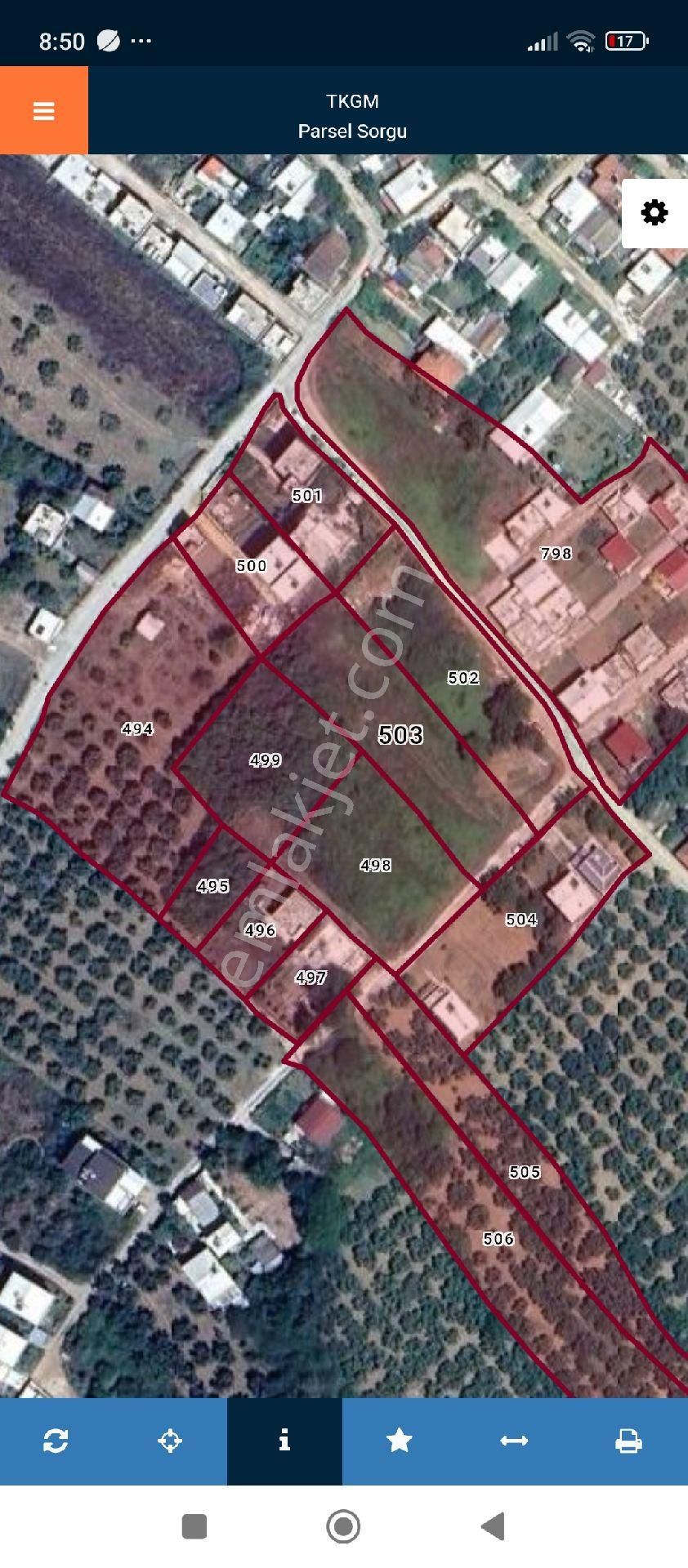 Bursa Mudanya Esence Mahallesi Satılık 616 Mt 2 Tarla - Görsel 2