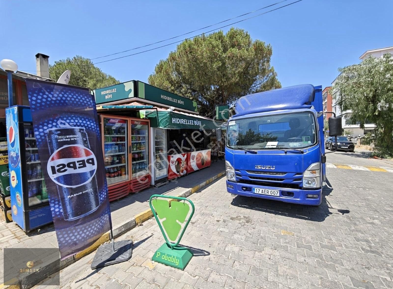 Şimşekten Burhaniye Hacıahmette Tekel Büfe