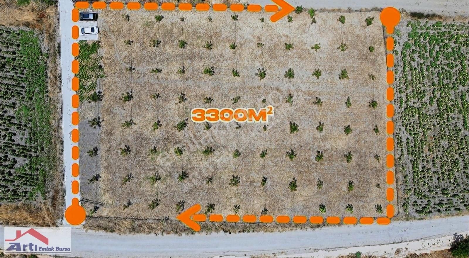 Artı'dan Karacaoba'da Asfalt Yola 75m Cephe Kupon Arazi - Görsel 3