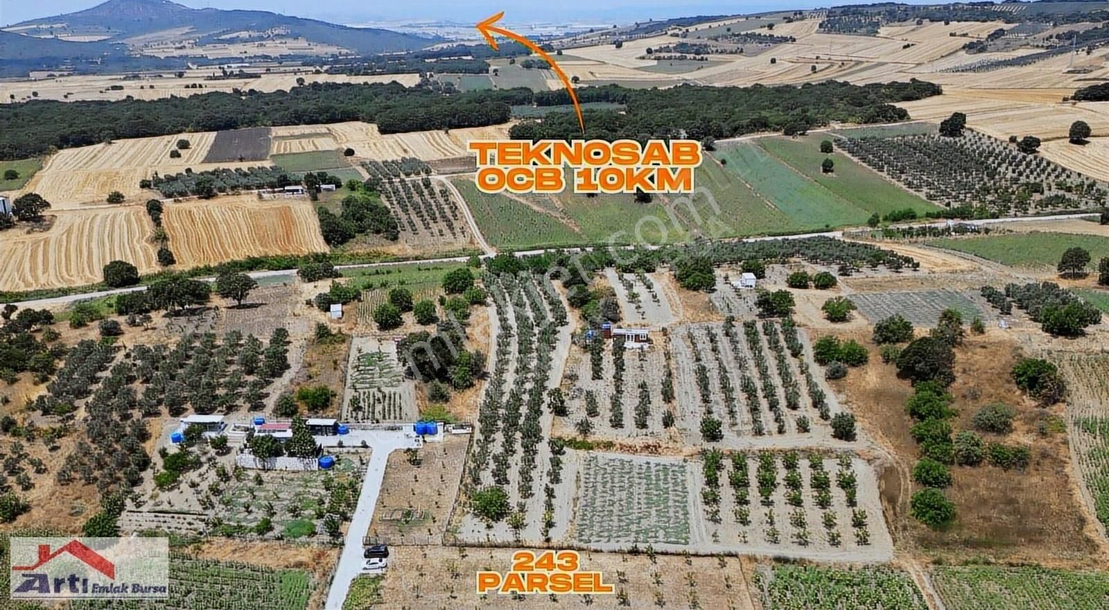 Artı'dan Karacaoba'da Asfalt Yola 75m Cephe Kupon Arazi - Görsel 2