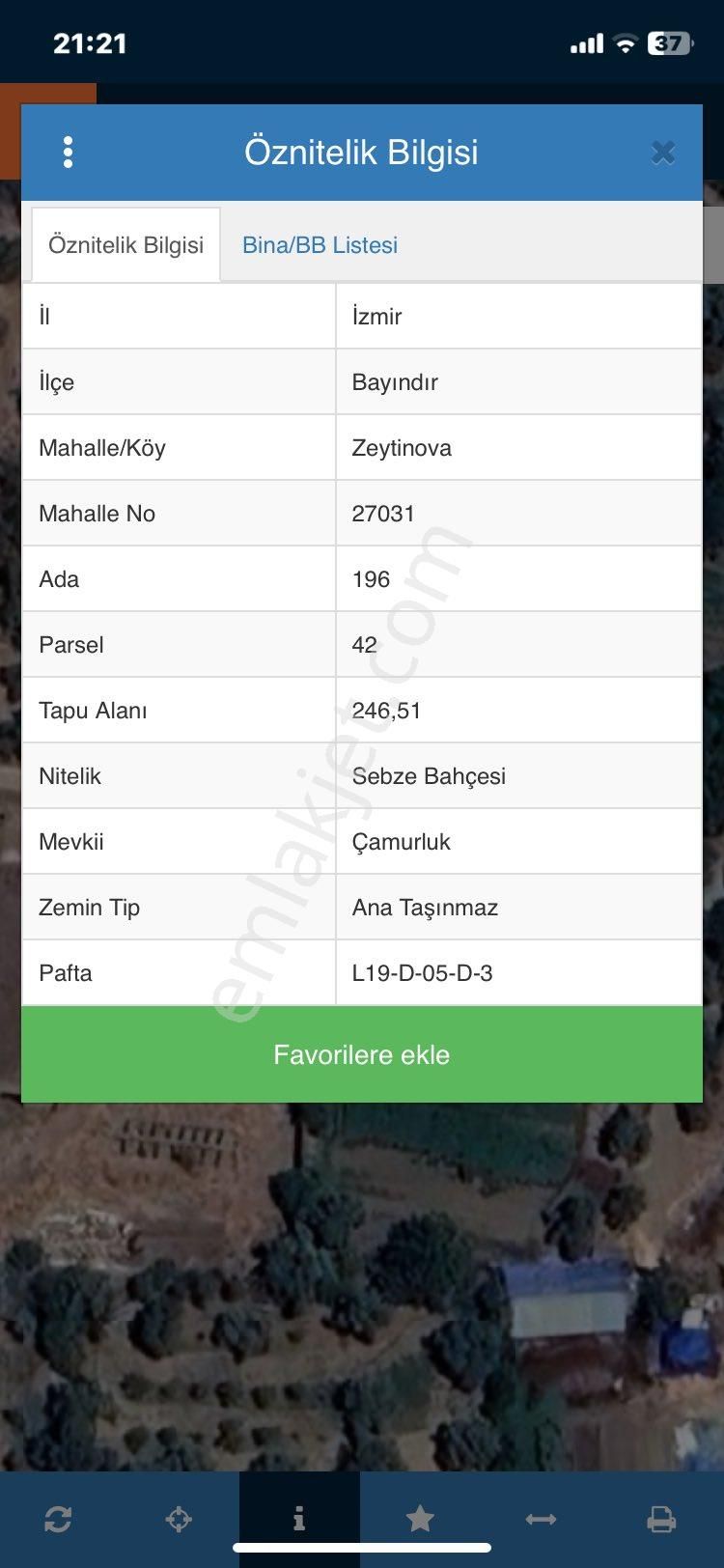 İzmir Bayındır Zeytinova Mahallesi Satılıkbahçe Kelepir - Görsel 11