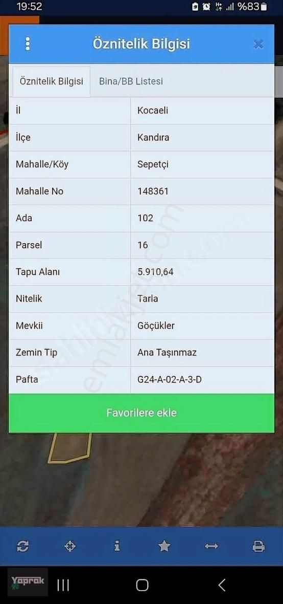 "acil" Kandıra Sepetçi Köyünde Yol'a Cephe .. - Görsel 2