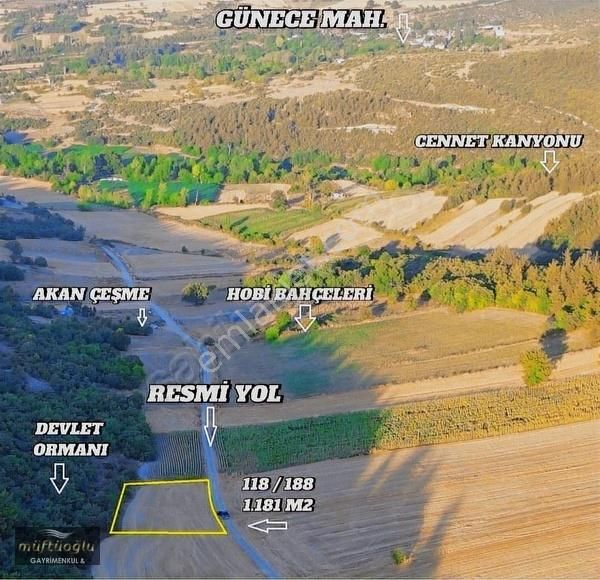 Müftüoğlu'ndan Yenişehir Günece Mah. Satılık Tarla - Görsel 7