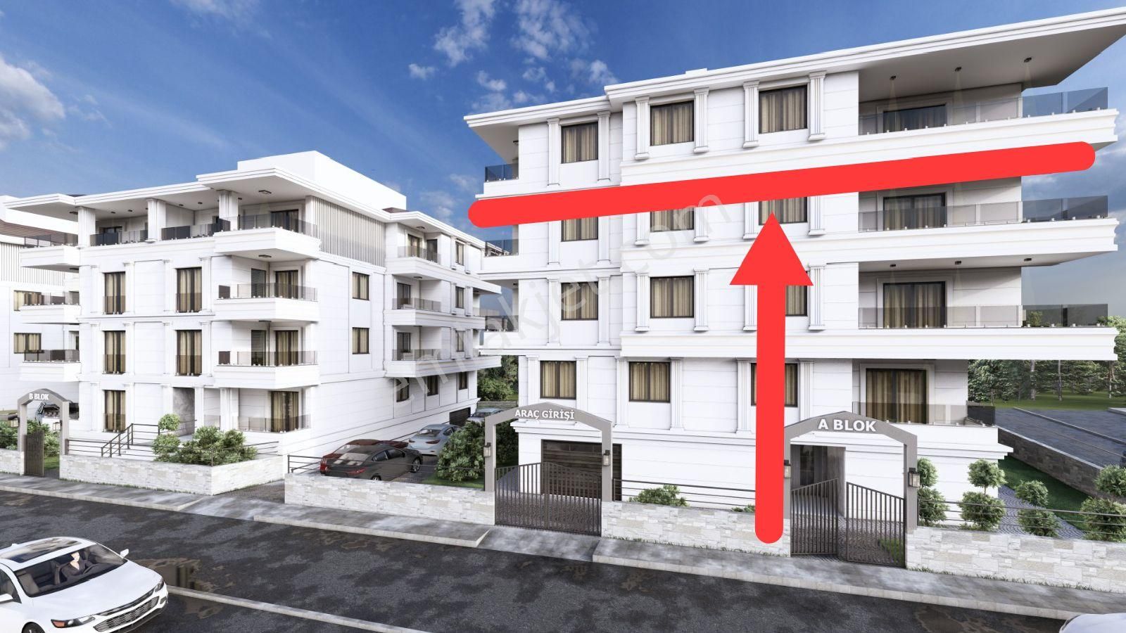 Bu Daire Kacmaz / Vizyon Platinium 2.etap Başladı / 155 M2 3+1 Lüx Daire / Site İcerisinde