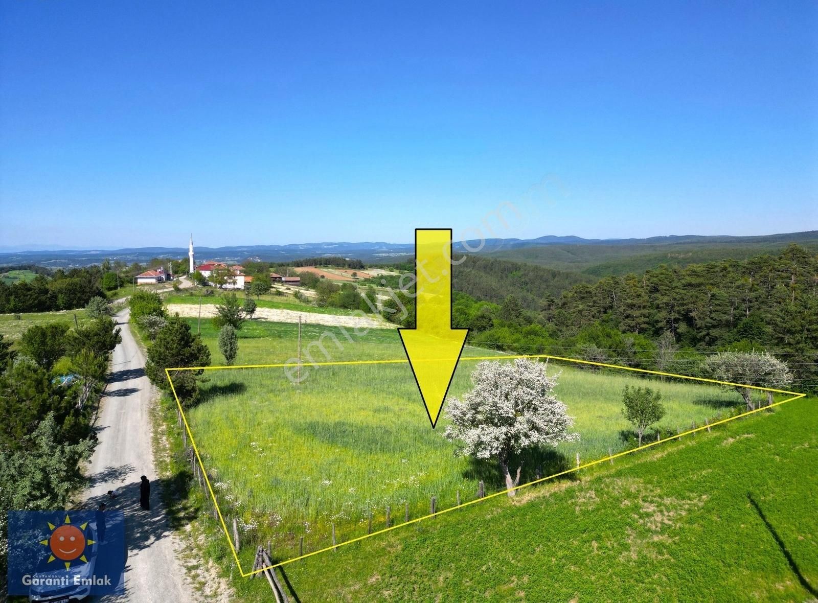 █ Garanti Emlak'tan, Asfalt Yola Cephe, 2750 M² Manzaralı Arsa █