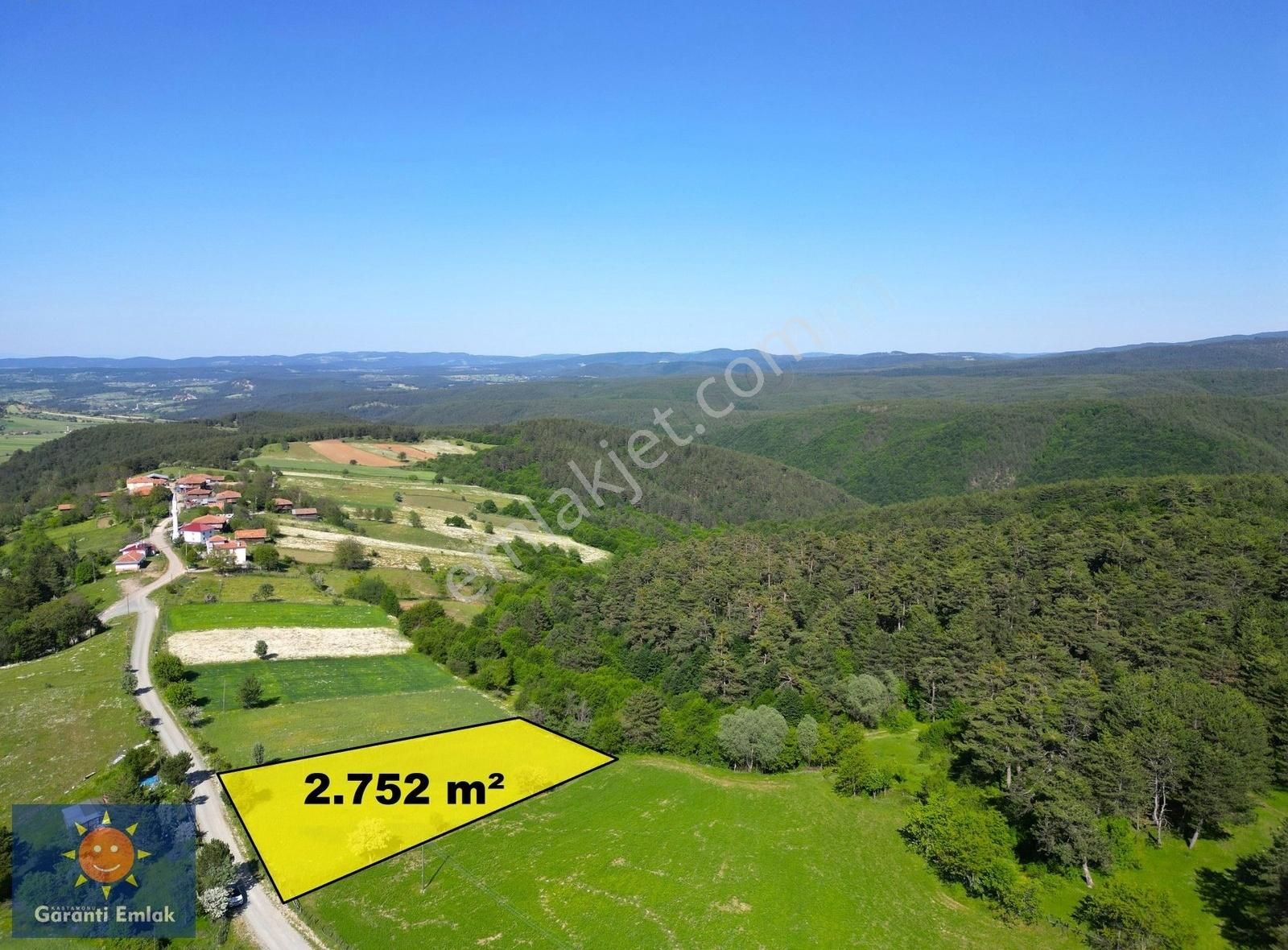 █ Garanti Emlak'tan, Asfalt Yola Cephe, 2750 M² Manzaralı Arsa █ - Görsel 4