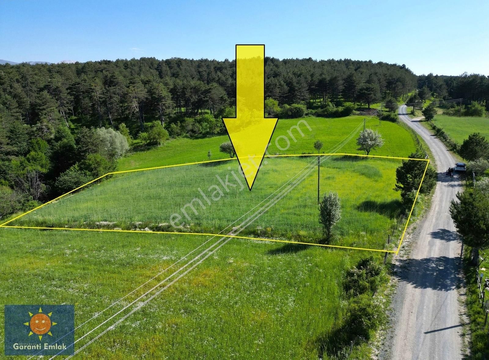 █ Garanti Emlak'tan, Asfalt Yola Cephe, 2750 M² Manzaralı Arsa █ - Görsel 2