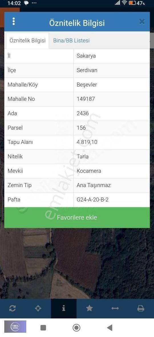 Enka Gyo.dan Sakarya Serdivanda Satılık Parseller - Görsel 16