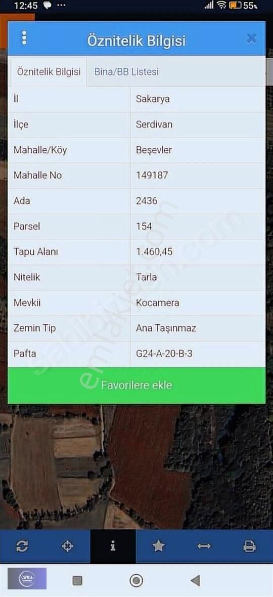 Enka Gyo.dan Sakarya Serdivanda Satılık Parseller - Görsel 4