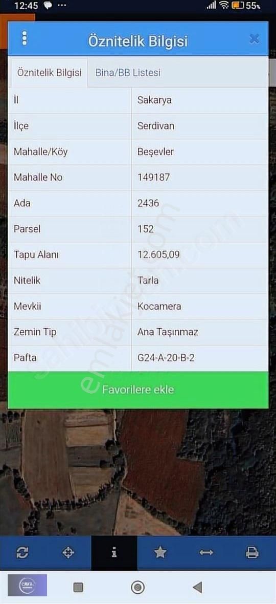 Enka Gyo.dan Sakarya Serdivanda Satılık Parseller - Görsel 12