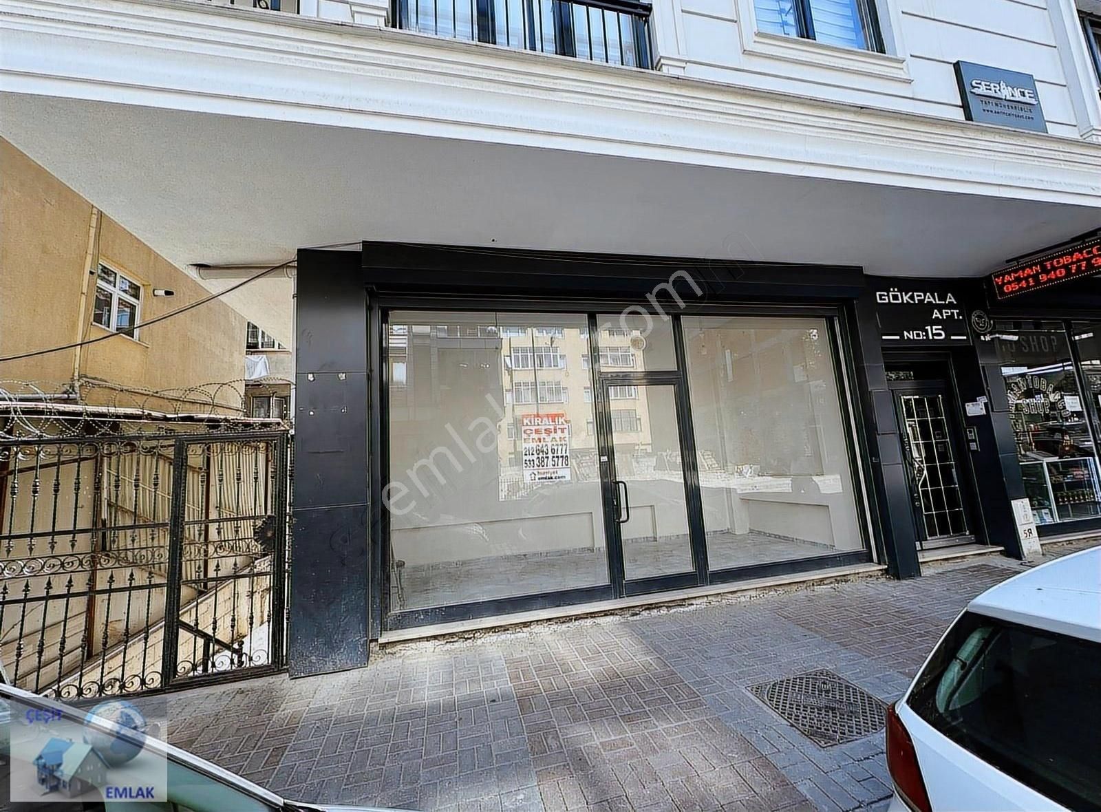 Çeşit Emlak Şevketdağ Cad Yürüyüş Yoluyakın 18m2 Kepenkli Dükkan