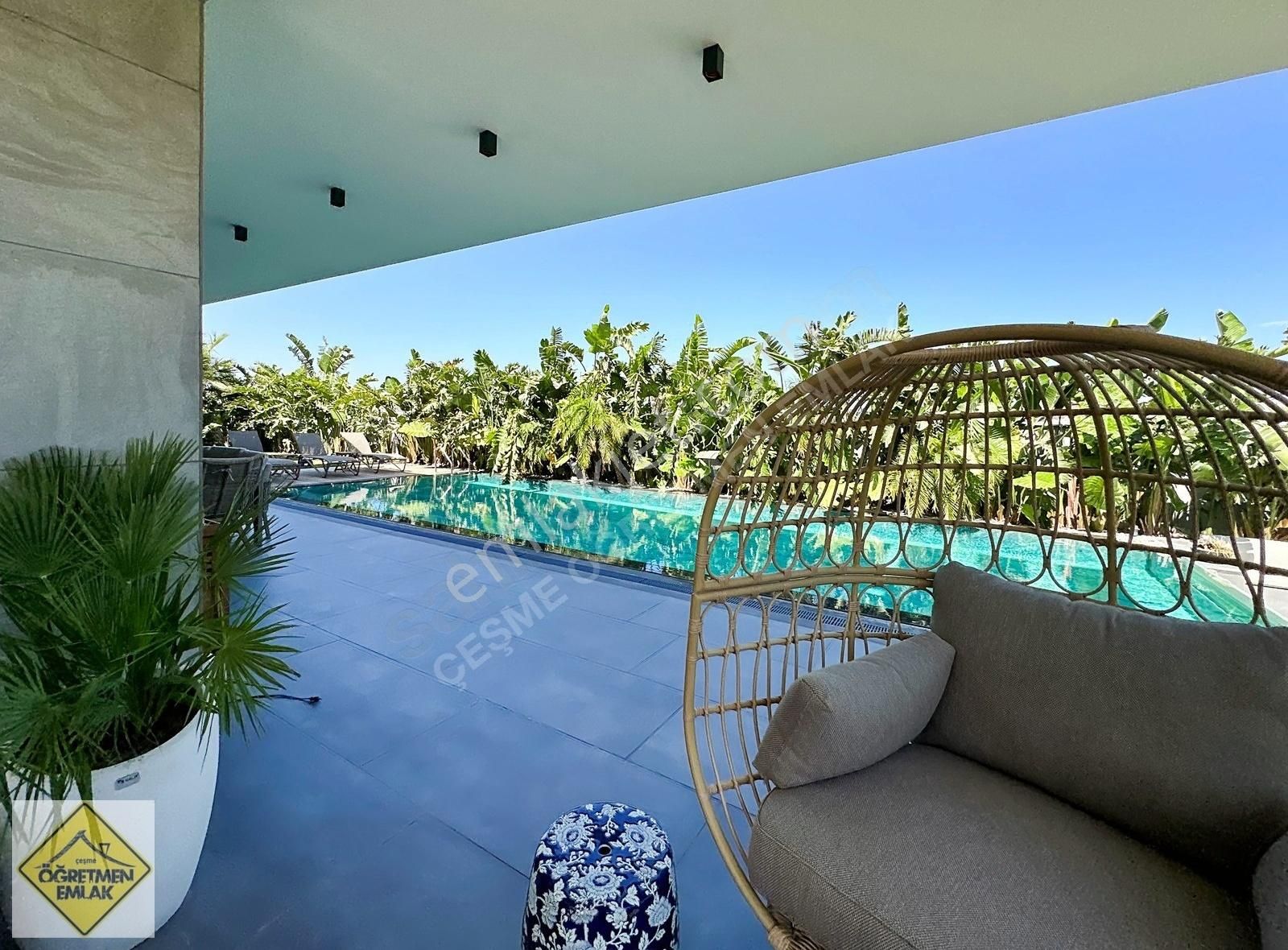 Çeşme Dalyan Da Plajlara Yürüme Mesafesinde Muhteşem Müstakil Ev - Görsel 16