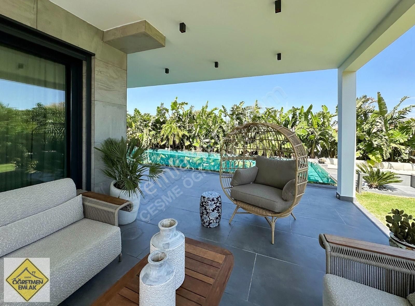 Çeşme Dalyan Da Plajlara Yürüme Mesafesinde Muhteşem Müstakil Ev - Görsel 23