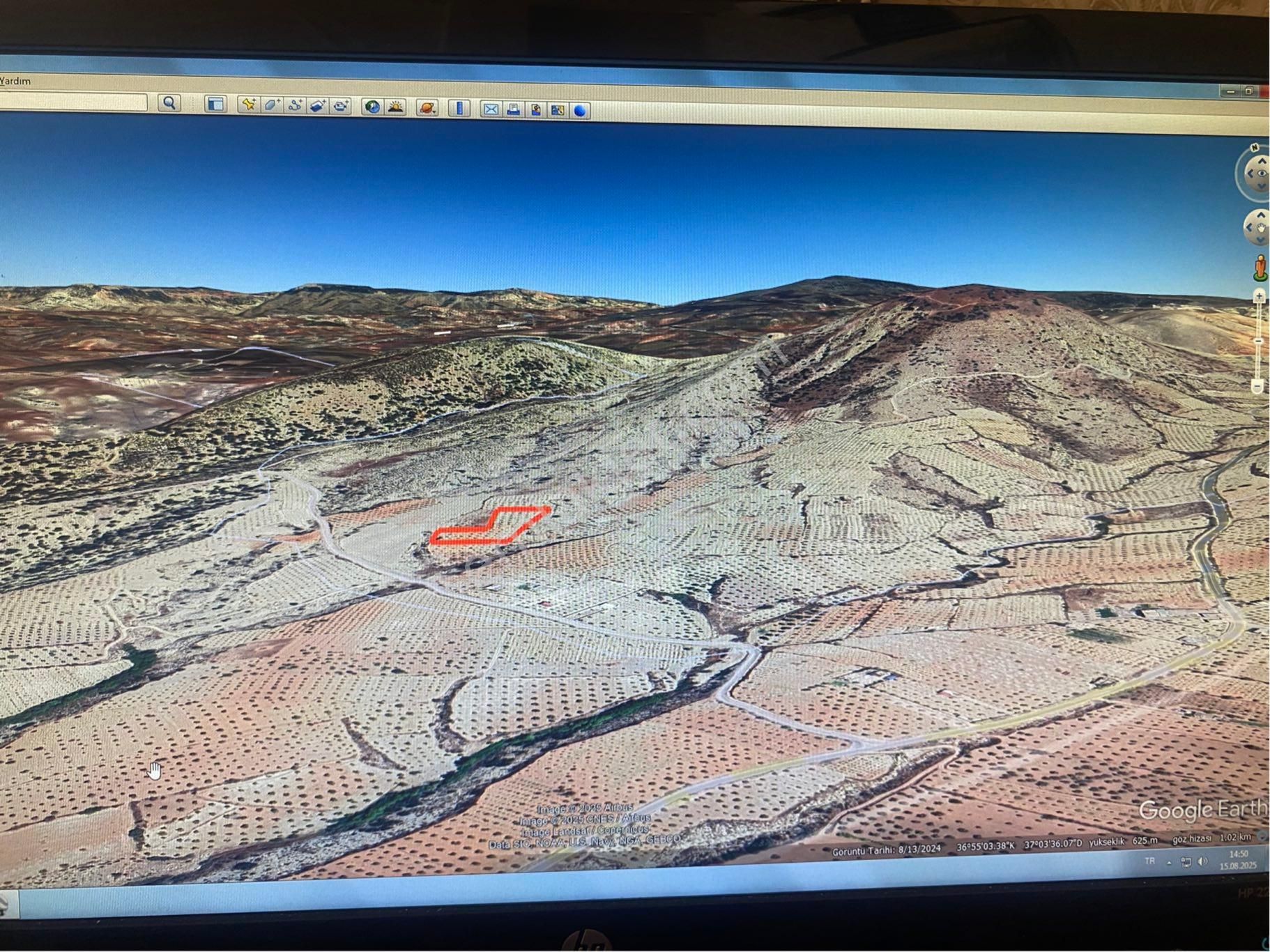 G.antep / Ş. Bey / Morcalı Dav,9.900m Tonluk Zeytin Ve Fıstık Bahçesi İhtiyaçtan Çok Uygun Fiyata Sa - Görsel 11