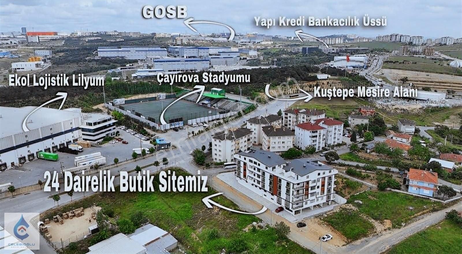 Çelebioğlun'dan Akse'de Butik Site İçi Satılık 3+1 Daire
