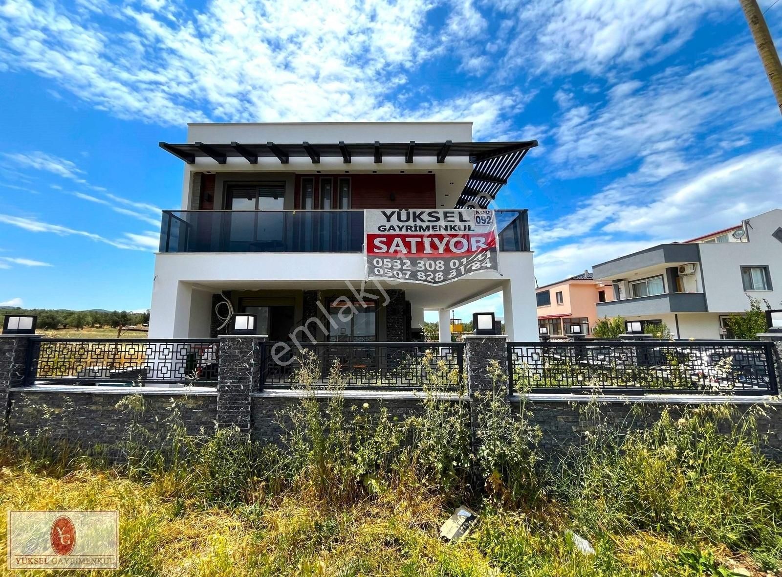 Yetkisi Yüksel'den Burhaniye'de Tam Bağımsız Ultra Lux 3+1 Villa
