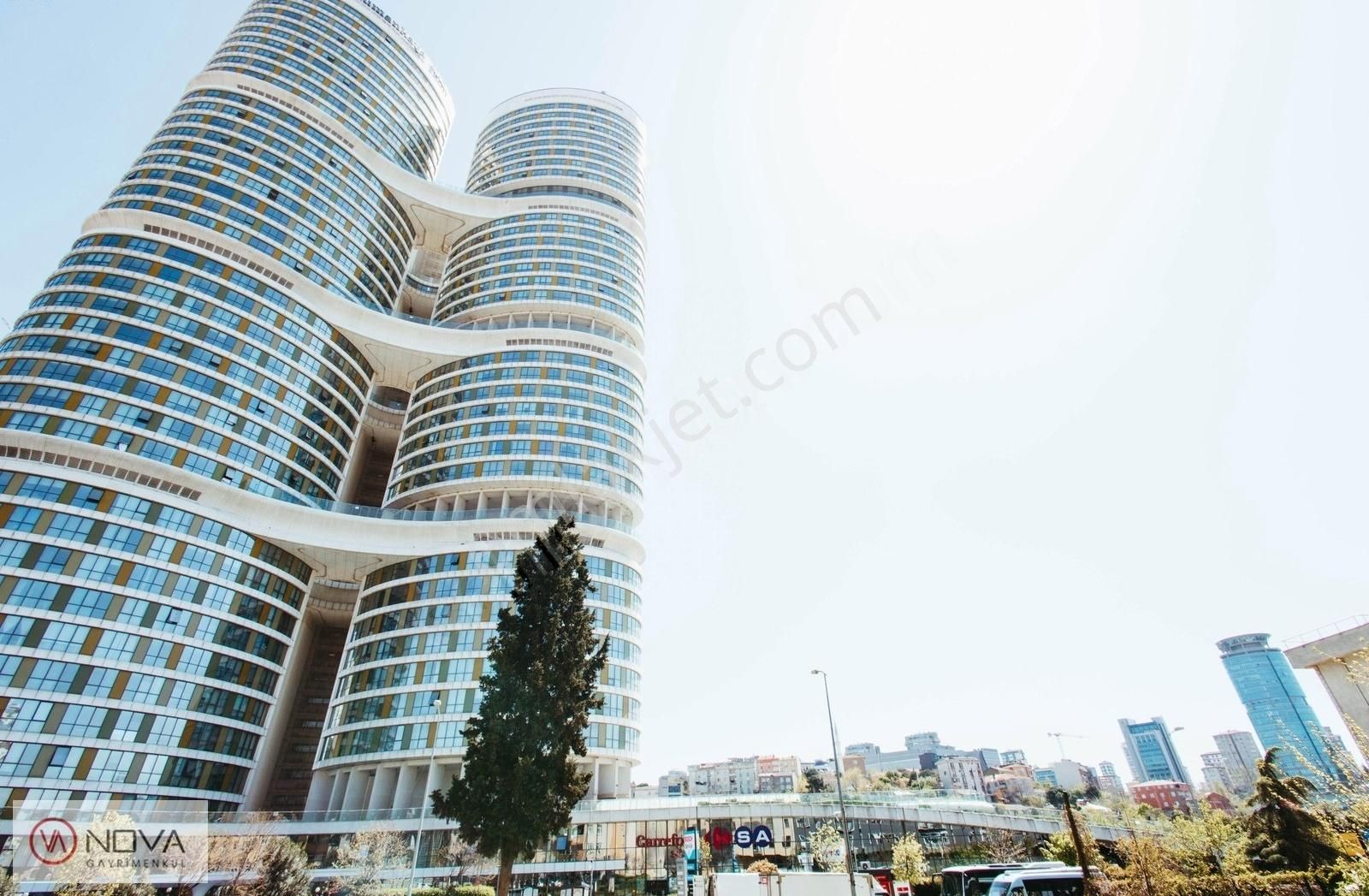 Nova'dan Dumankaya İkon'da Full Eşyalı Kiralık 1+1 Daire