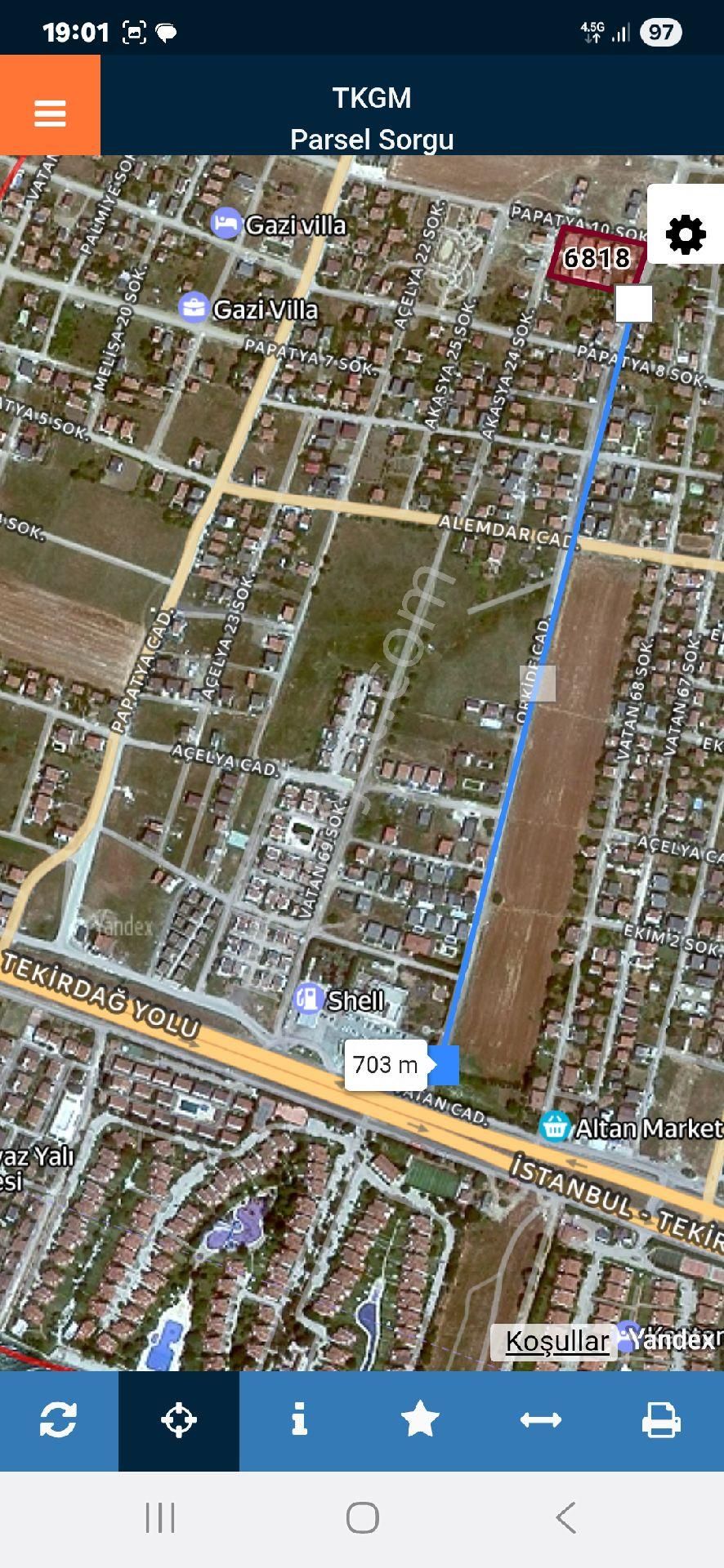 Altintarlada Büyük Parka Yakın 160m2 Arsa