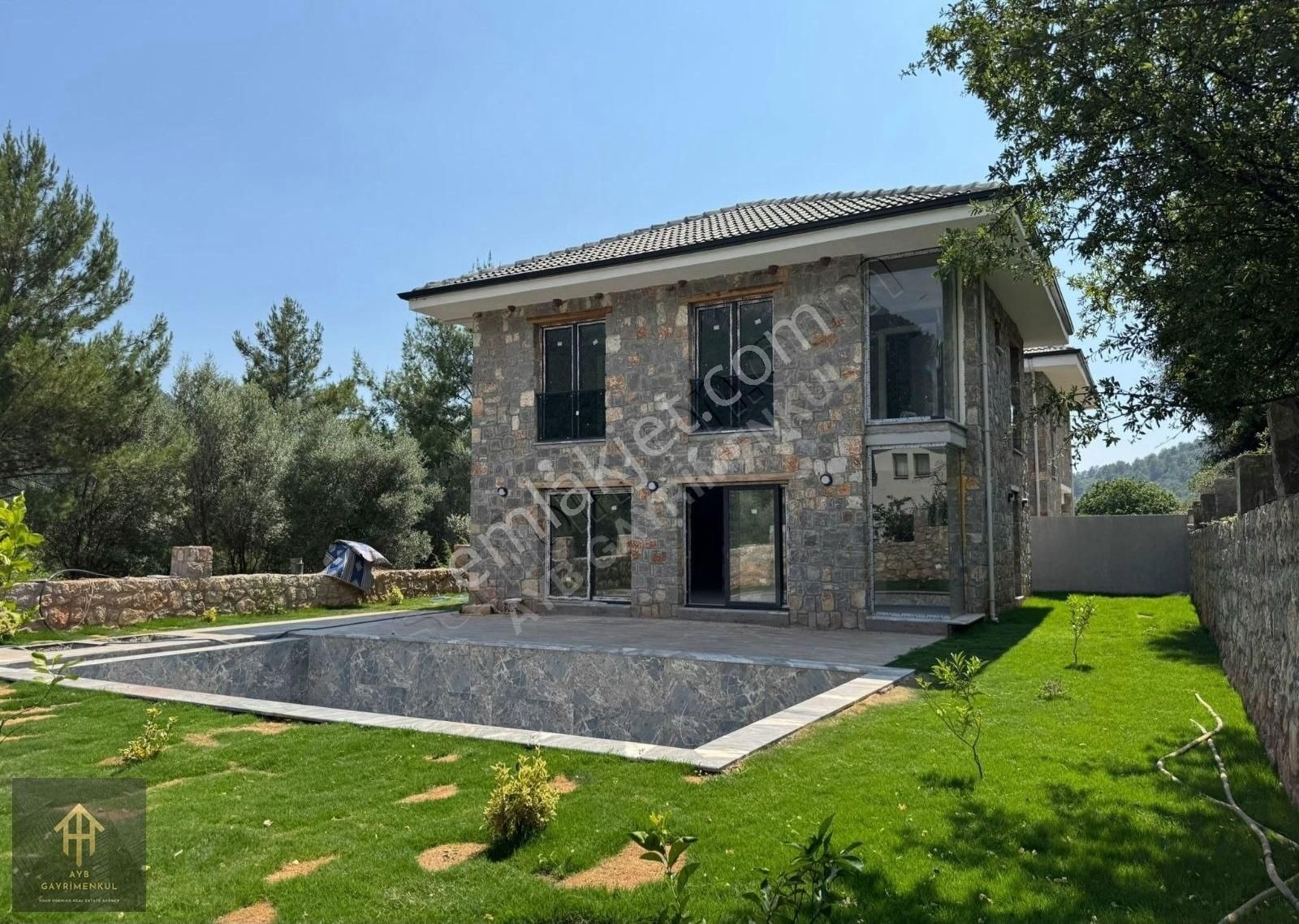 Ayb Gayrimenkulden Kızılbelde Sıfır Lüks 3+1 120 M² Taş Villa