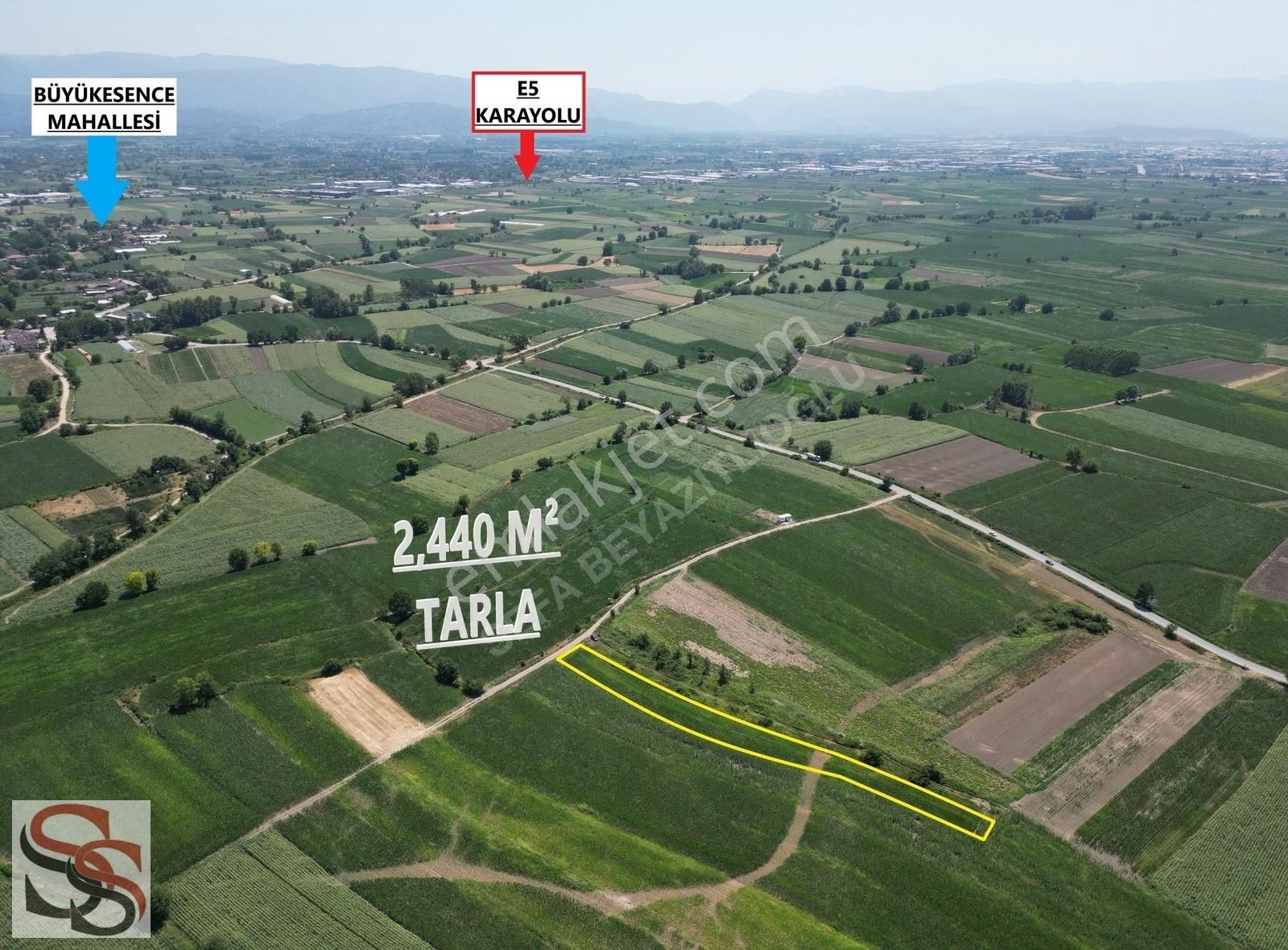 Adapazarı Çökekler Mahallesinde 2,440 M² Yatırımlık Tarla - Görsel 9