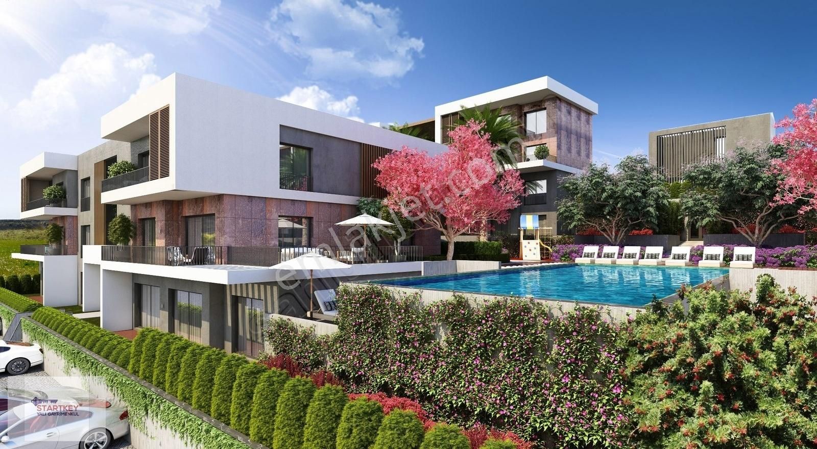 Villakent Mah. Begonvilla Cadde Projesinde 1+1 Satılık Daire - Görsel 4