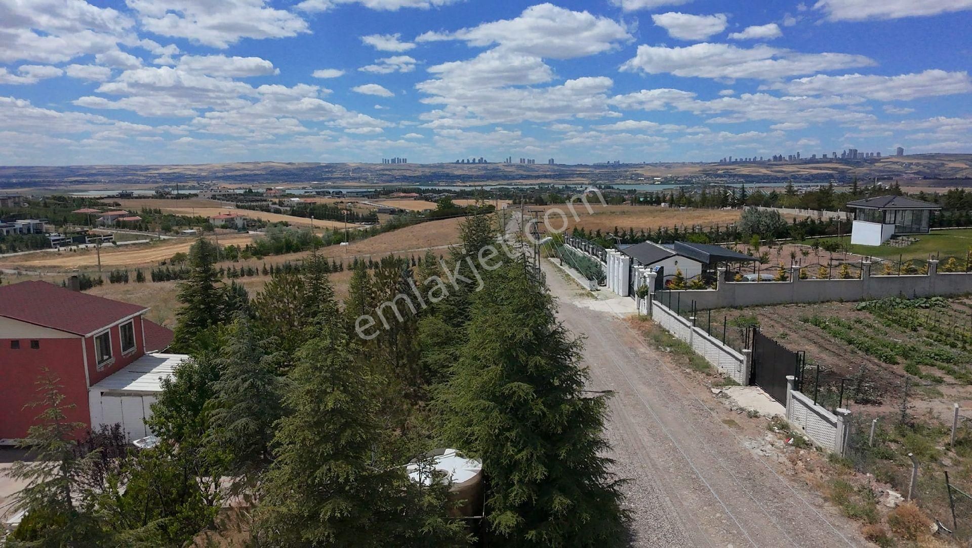 Ankara Gölbaşı Karaoğlan Mah İmarlı Satılık 1.500 Metre Kupon Tek Tapu Arsa