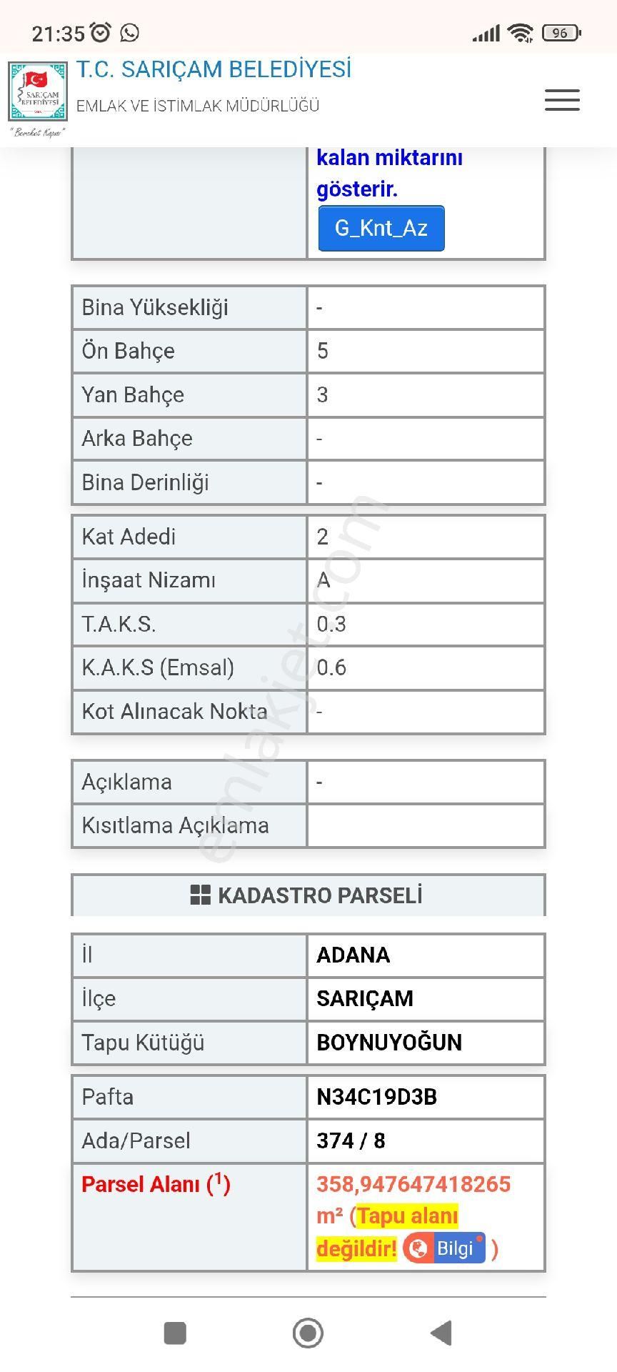 Demirhan Emlak'tan Boynuyoğun Mahallesinde Mükemmel Konumda Arsa