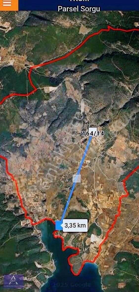 Milas Kazıklı Köyünde İmarlı 497m2 Arsa Satılık - Görsel 2