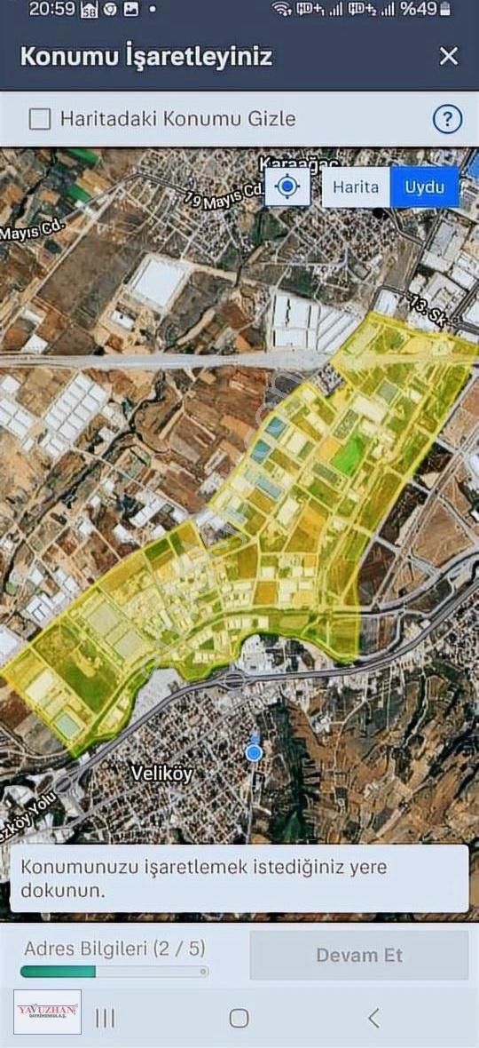 Kapaklı Karaağaç Küçük Sanayi Bölgesi'nde Üretim İzni Olan 6500