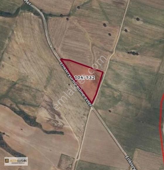 Kırklareli Satılık Tek Tapu Tarla Babaeski Erikleryurdu Köyü