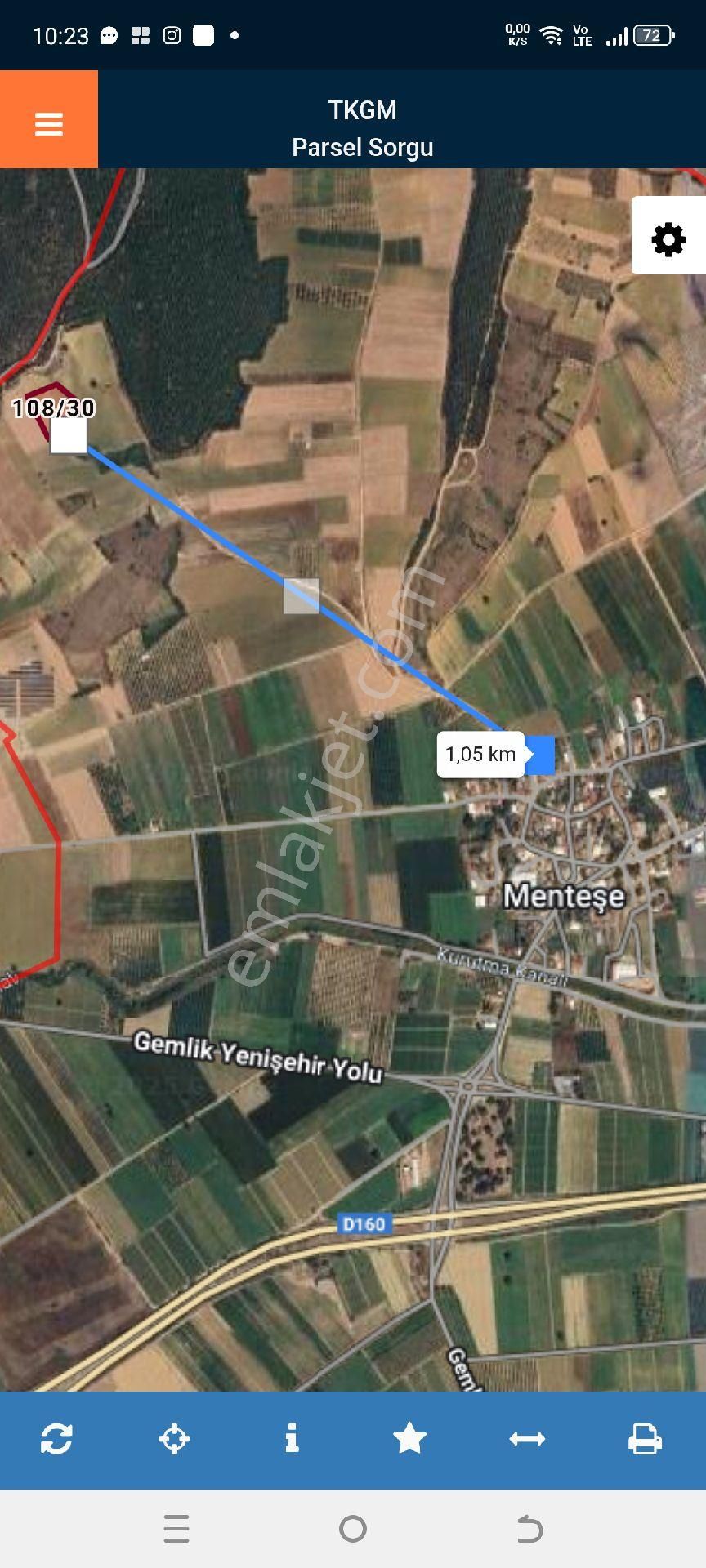 My Ekipdenbursa Yenişehir Menteşede Satılık Arazi Verimlitoprak - Görsel 5