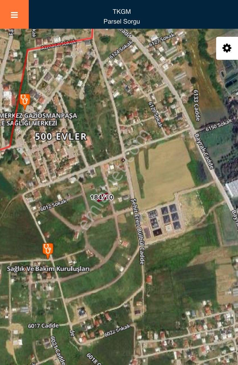 Yalova-çiftlikköy-500 Evler Satılık Villa Arsası