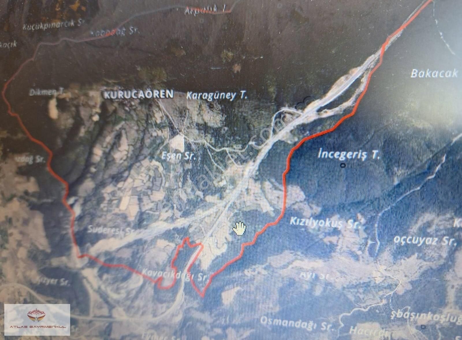Atlas'tan Satılık Merkeze Yakın Tarla