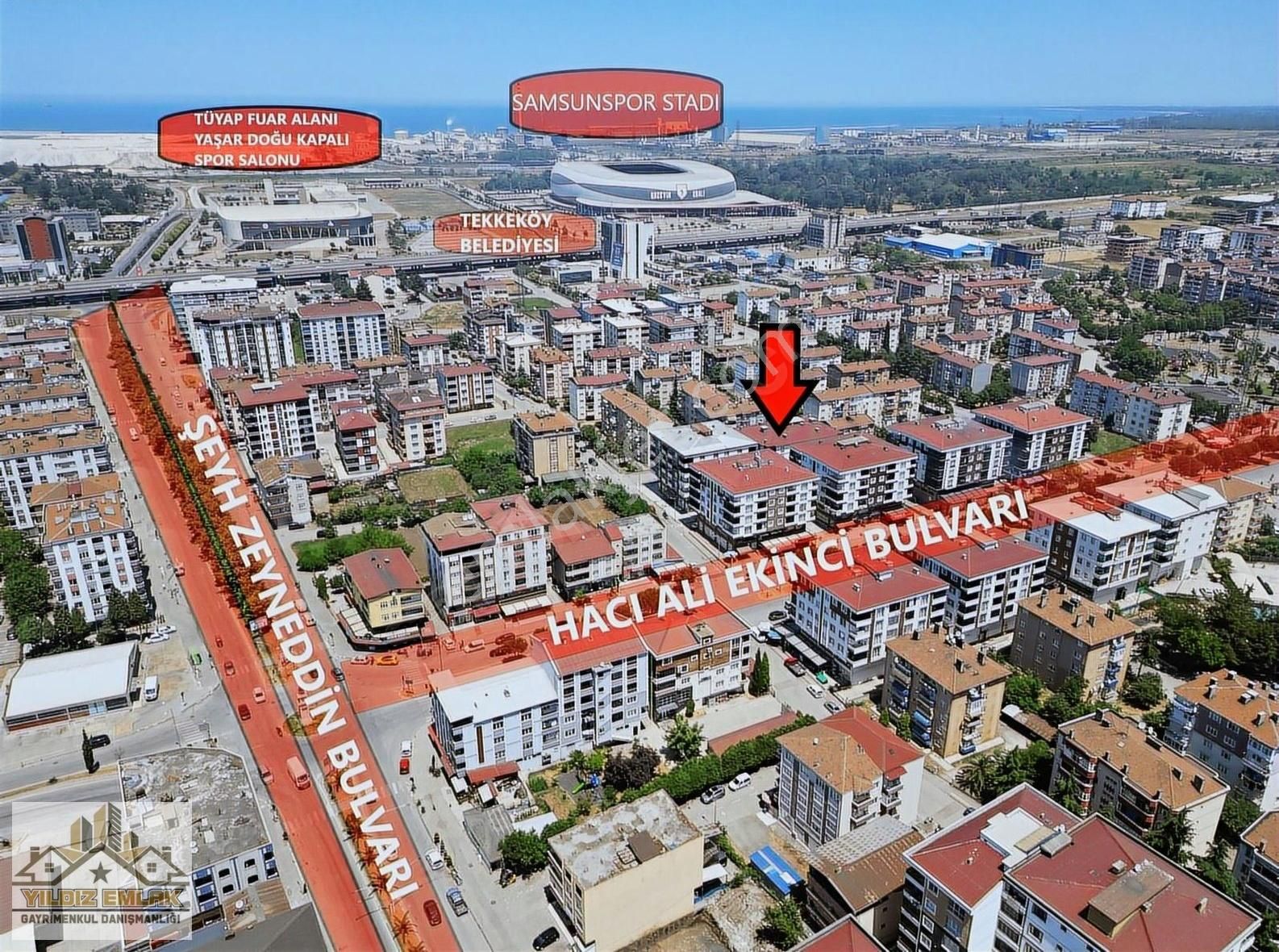 Yıldız Emlak'tan Süper Fırsat Satılık 3+1 128 M2 Net Daire..