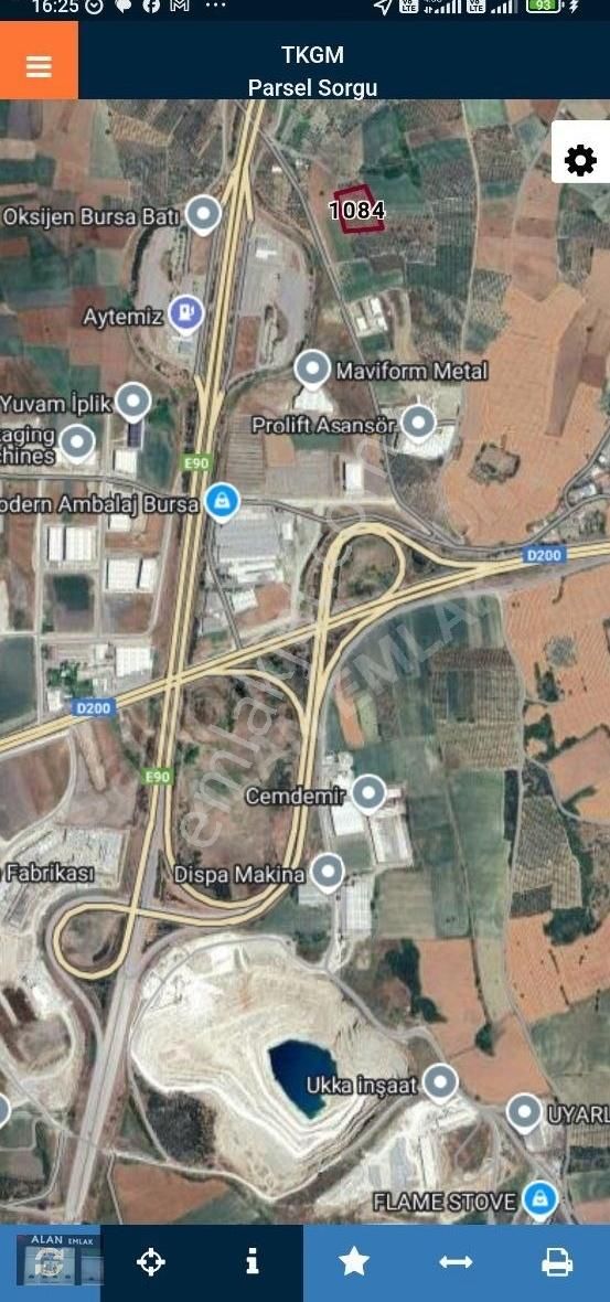 Fabrikalara Yakın Yatırımlık Arazi - Görsel 3