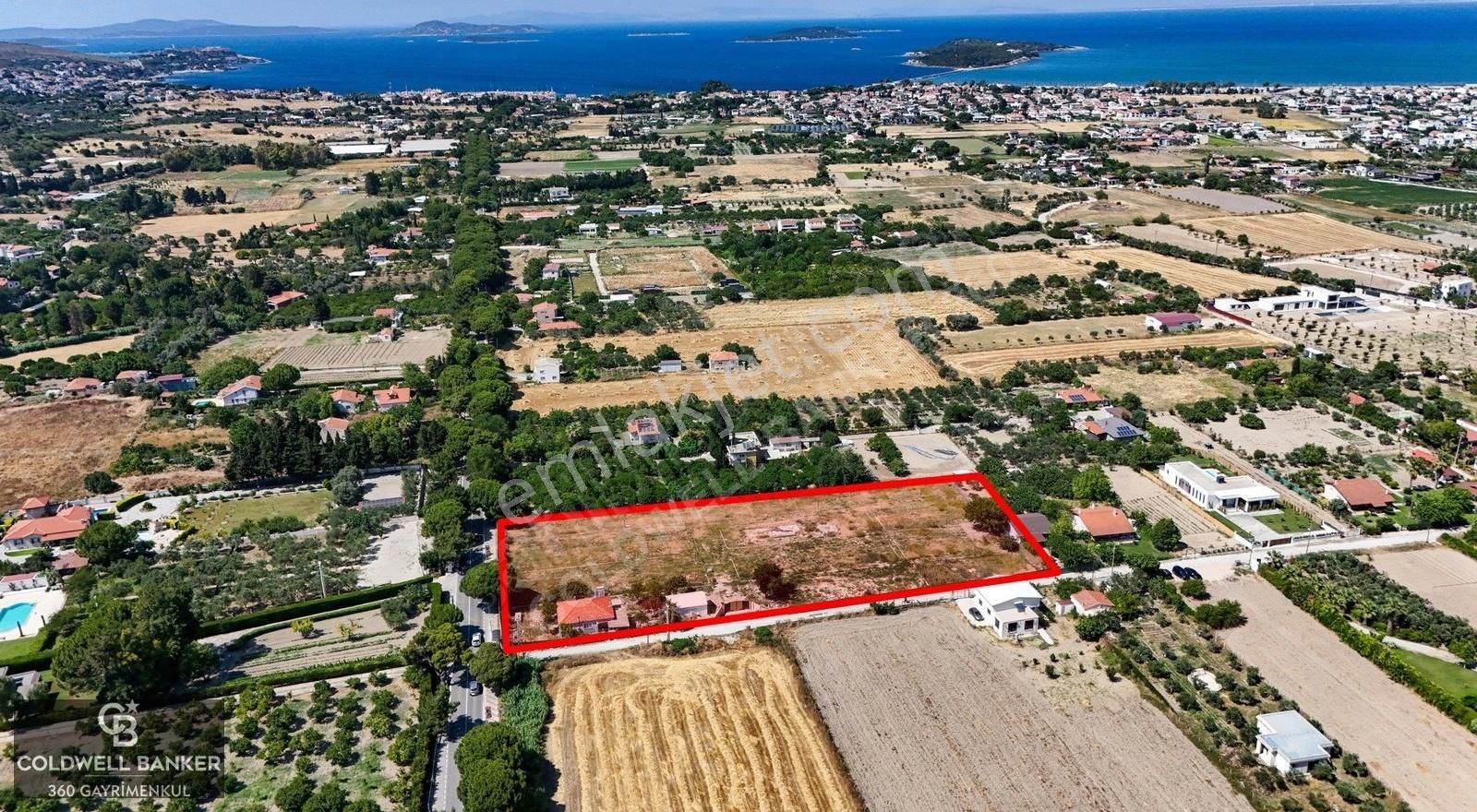 Urla İskelede Denize Yakın, Ağaçlı Yol Üzerinde 9.048 M² Arsa - Görsel 4