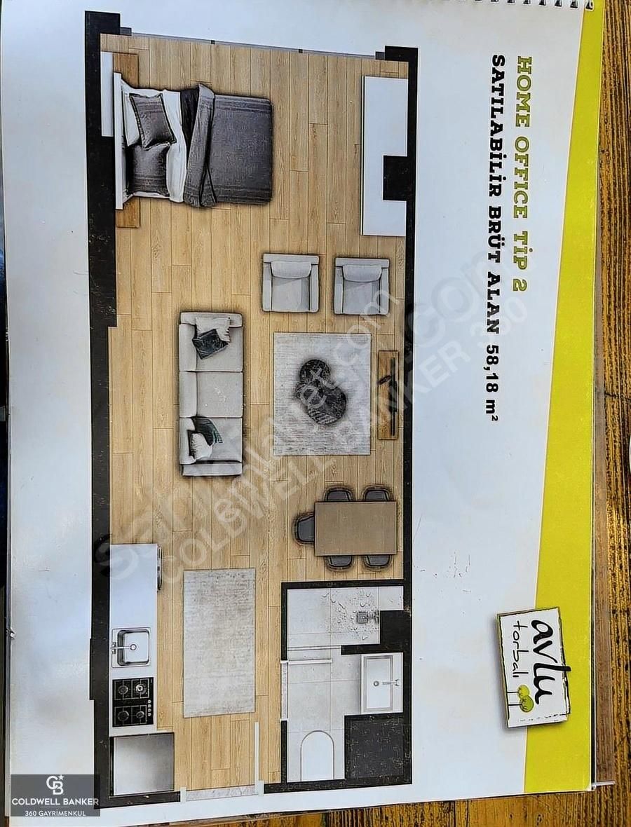 Avlu Torbalı Projesi 58 M2 Anayol Cepheli Satılık Ofis&daire - Görsel 2