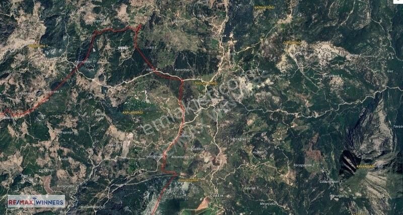 Antalya Kumluca Gölcük Köyünde Yayla Evi Yapımına Uygun Satılık - Görsel 2