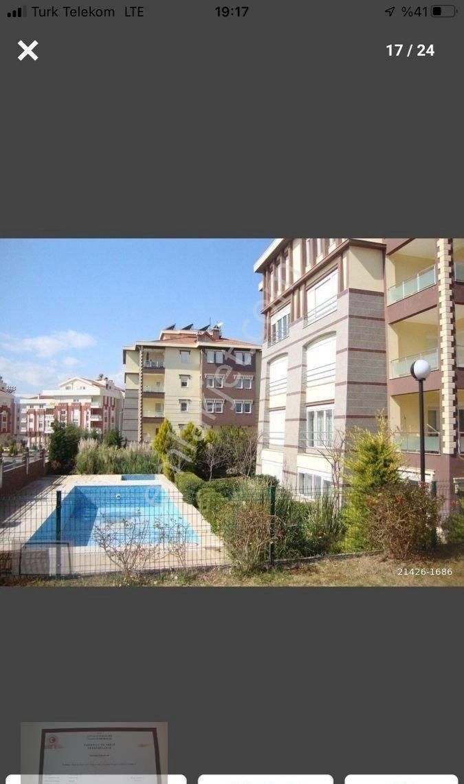 Antalya Konyaaltı Molla Yusufta Satılık 2+1 Yüksek Giriş Site İçi