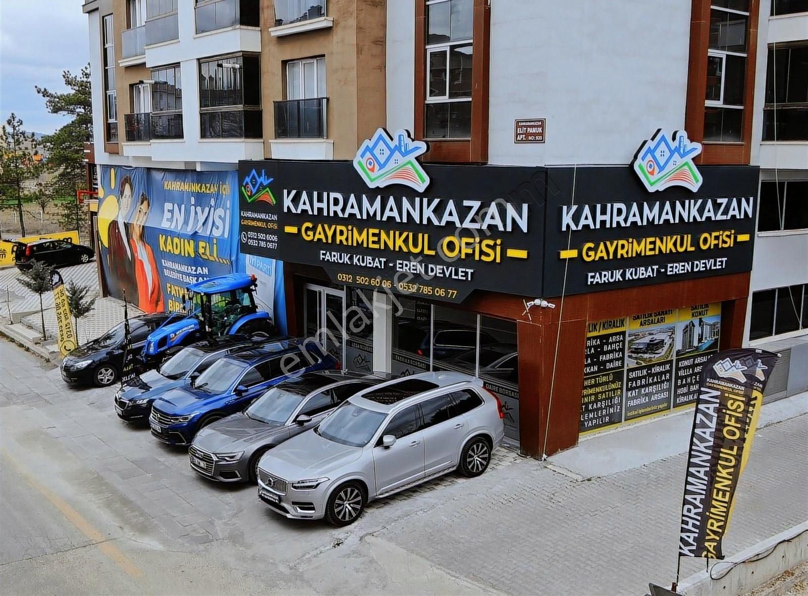 K.kazan Gyo'dan Sanayi Cepheli Bina Altı 120 M2 Satılık Dükkan