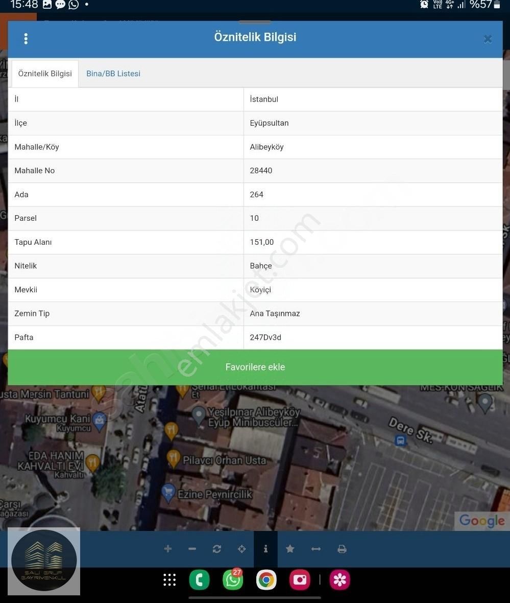 Alibeyköy Merkezde - Metro Yakın - 132 M2 İmarlı Satılık Arsa - Görsel 5