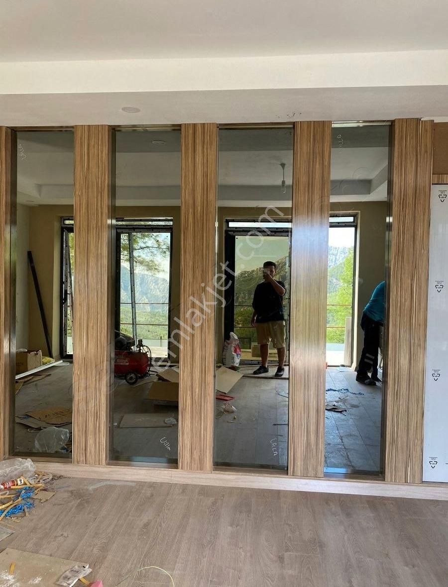 Kemerin Prestijli Tabiat Parkında Satılık 3+2 Sıfır Villa - Görsel 19