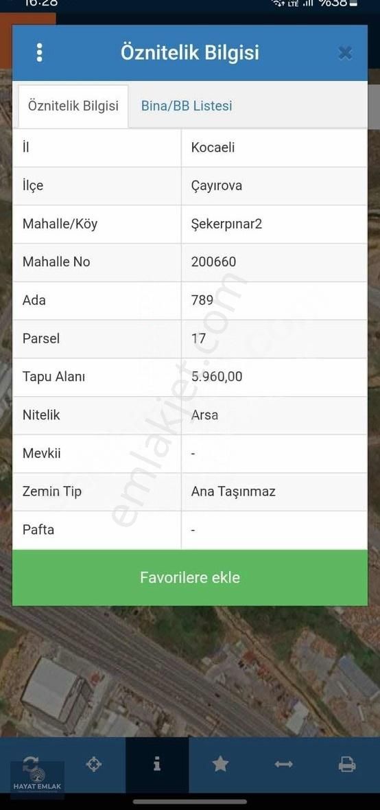 Depo Antrepo İmarlı Satılık Arsa