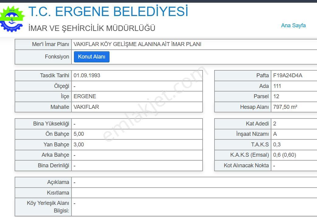Re/max Land Den Tekidağ Ergene De 800 M2 İmarlı Arsa - Görsel 3
