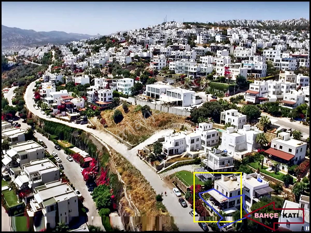 Gündogan Sahil Sitesi Ön Sıra Kiralık Yazlık - Görsel 22