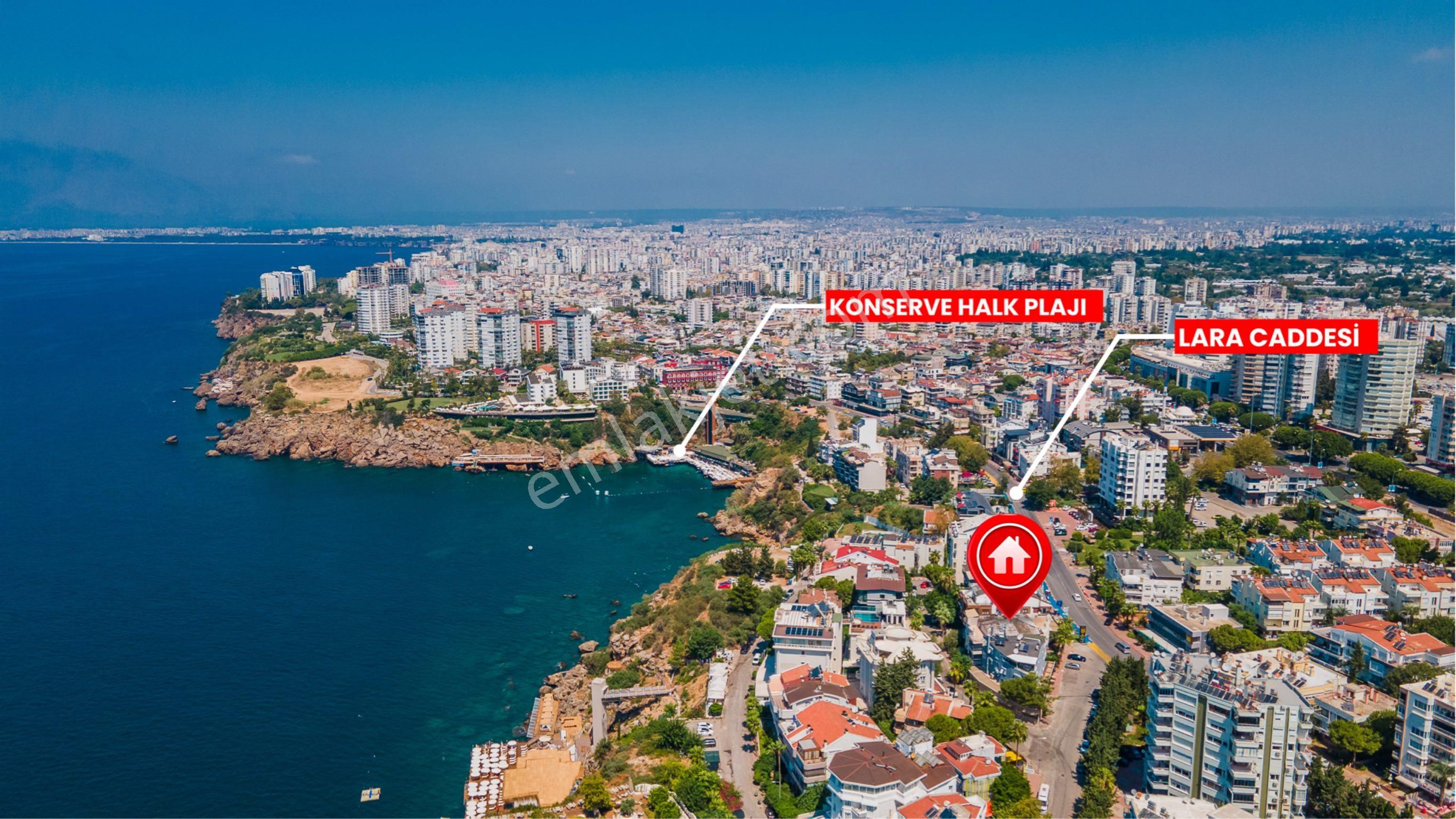 Şirinyalı Eski Lara Yolu Denize 1 Dak Mesafe Lüks 3+1