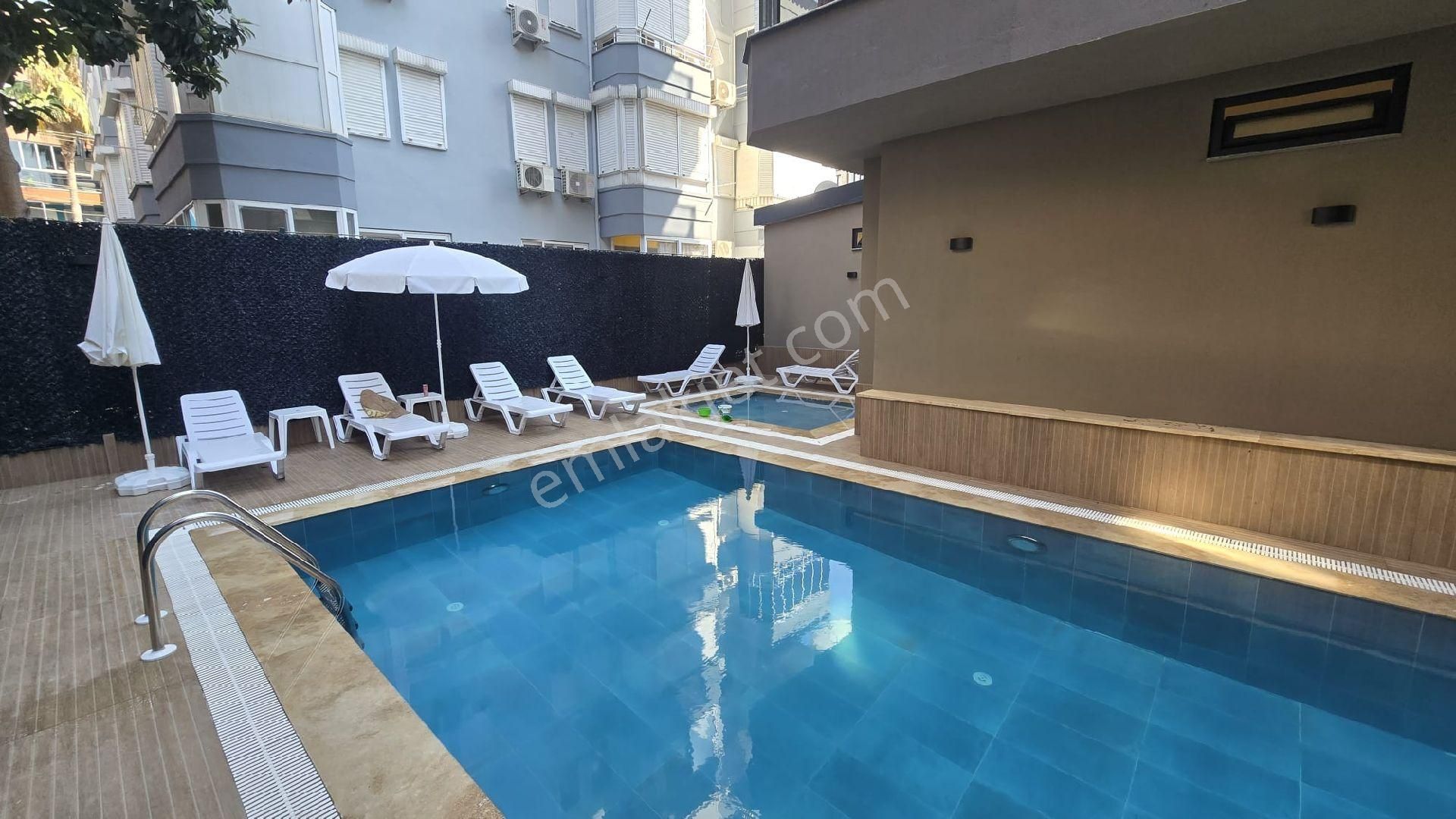 Alanya Kızlarpınarı Sıfır Satılık 1+1 Daire Havuzlu